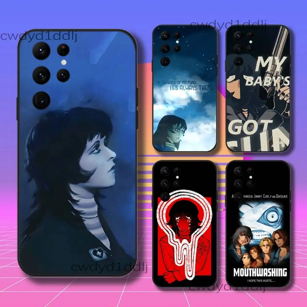 M-Mouthwashing Horro Game Phone Case For Samsung S10,S21,FE,S21 ,S26,S25,S24,S23,Ultra,S9,S22,Plus Black Shockproof TPU