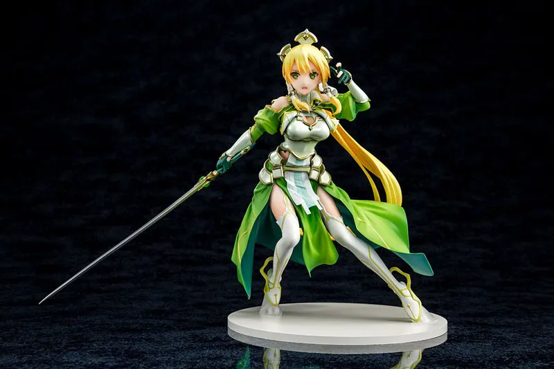 100% Original:SAO LEAFA Earth God Terraria VER.20cm PVC Action Figure Anime Figure Model Toys Figure Collection Doll Gift