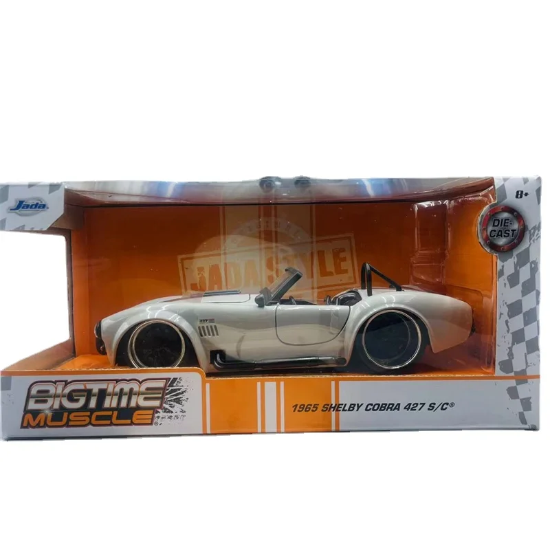 jada 1/24 Shelby 427 s/c Rare 1969 very classic display collection children\'s gifts