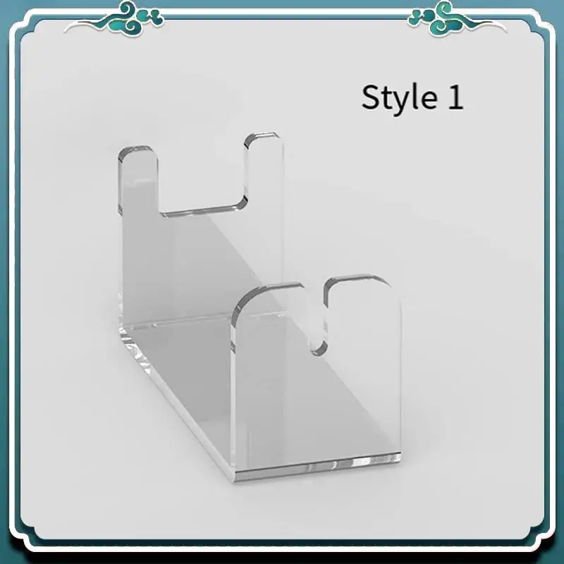 حامل عرض السكاكين سهل الاستخدام، حامل سكاكين أكريليك، حامل سكاكين واحد، حامل عرض سكين الجيب