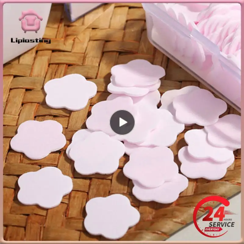 bag Portable Soap Paper Flakes Bath Hand Washing Disposable Soap Slice Mini Flower Travel Scented Petal Handwashing Soap