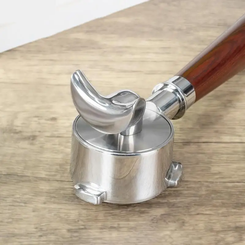 Practical 54mm Coffee Portafilter Spout Adapter Single and Double Mode Option for Efficient Brewing in Any Setting 