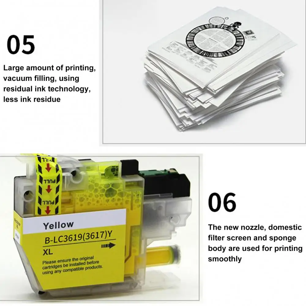 Printer Ink Cartridge Compatible Ink Cartridge For Brother LC3619/LC3617/MFC-J2330DW/MFC-J2730DW