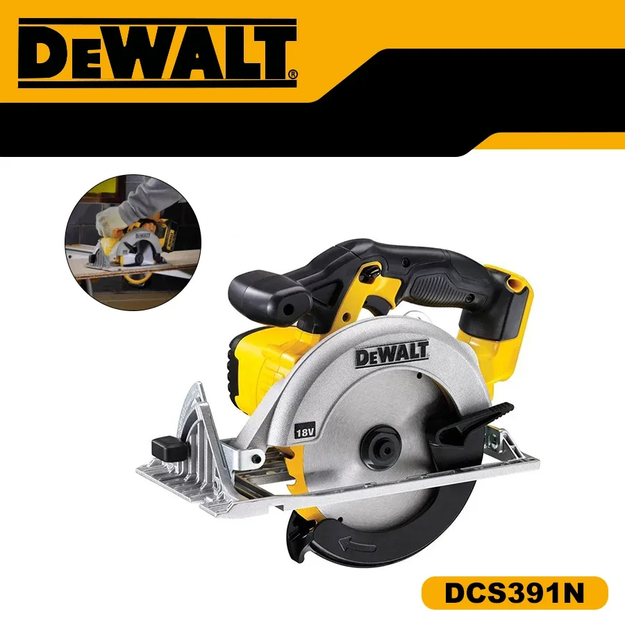 

DEWALT DCS391N 18V XR Circular Saw 165 mm Li-ion Cordless Bare Unit Woodworking Electric Saw Hand Saw