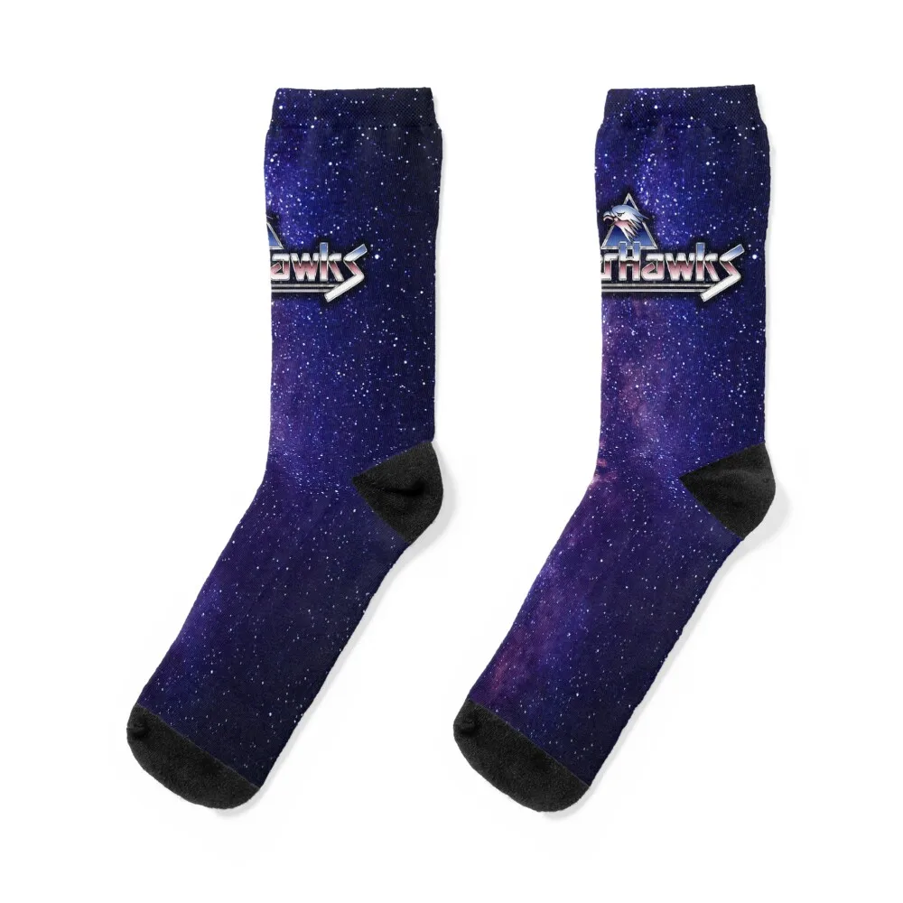

SilverHawks Retro Cartoon Socks new year basketball funny gift gym Socks Women's Men's