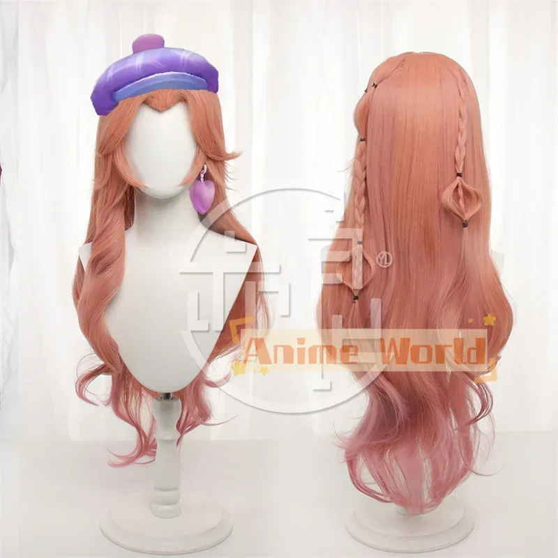 

Game The Sheriff of Piltover Caitlyn Kirraman Cosplay Wig Heat Resistant Synthetic Hair Wigs Anime Cosplay