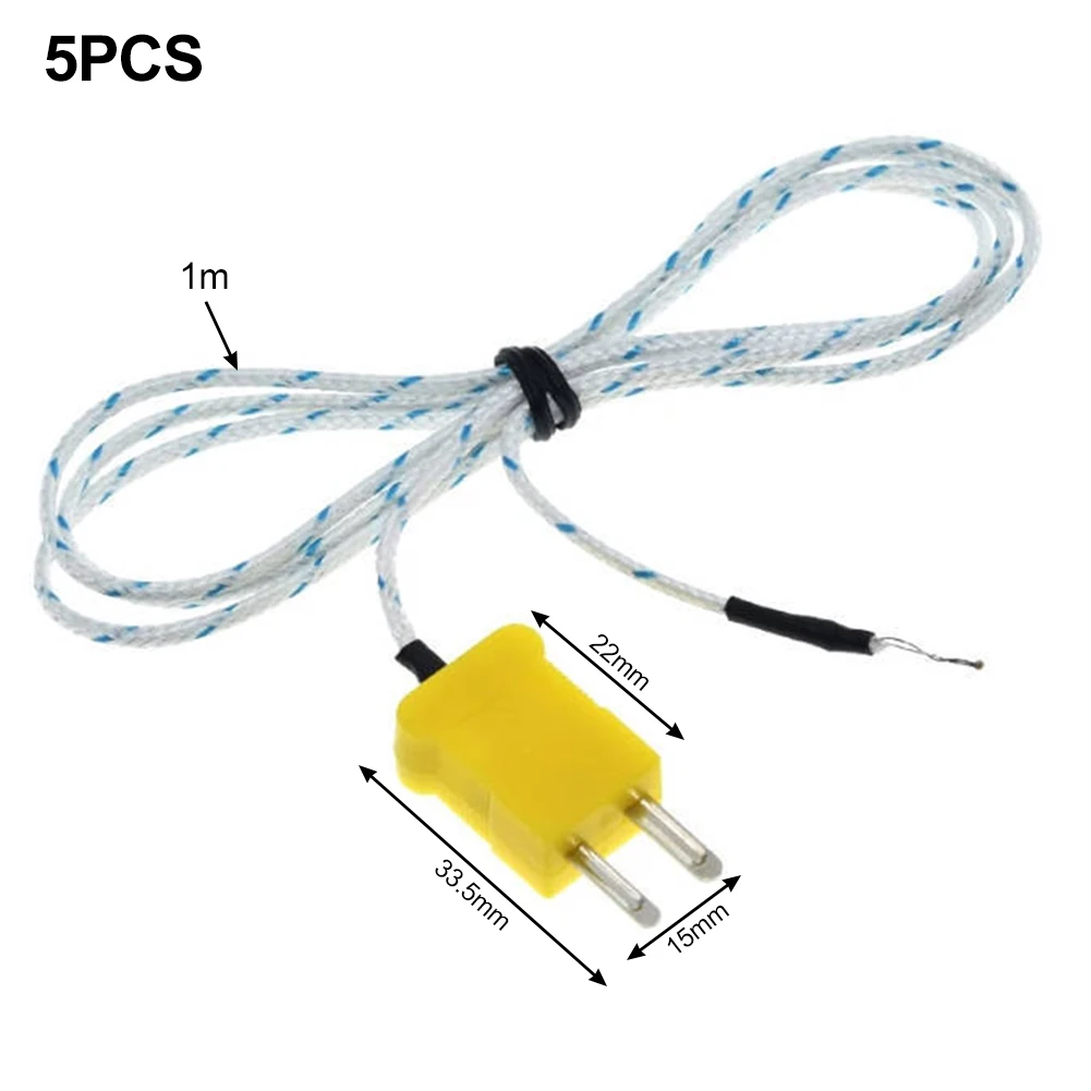 For Temperature Measuring Instruments Temperature Measurement K-type Temperature Probe For Fast Measurement Total Length 1m