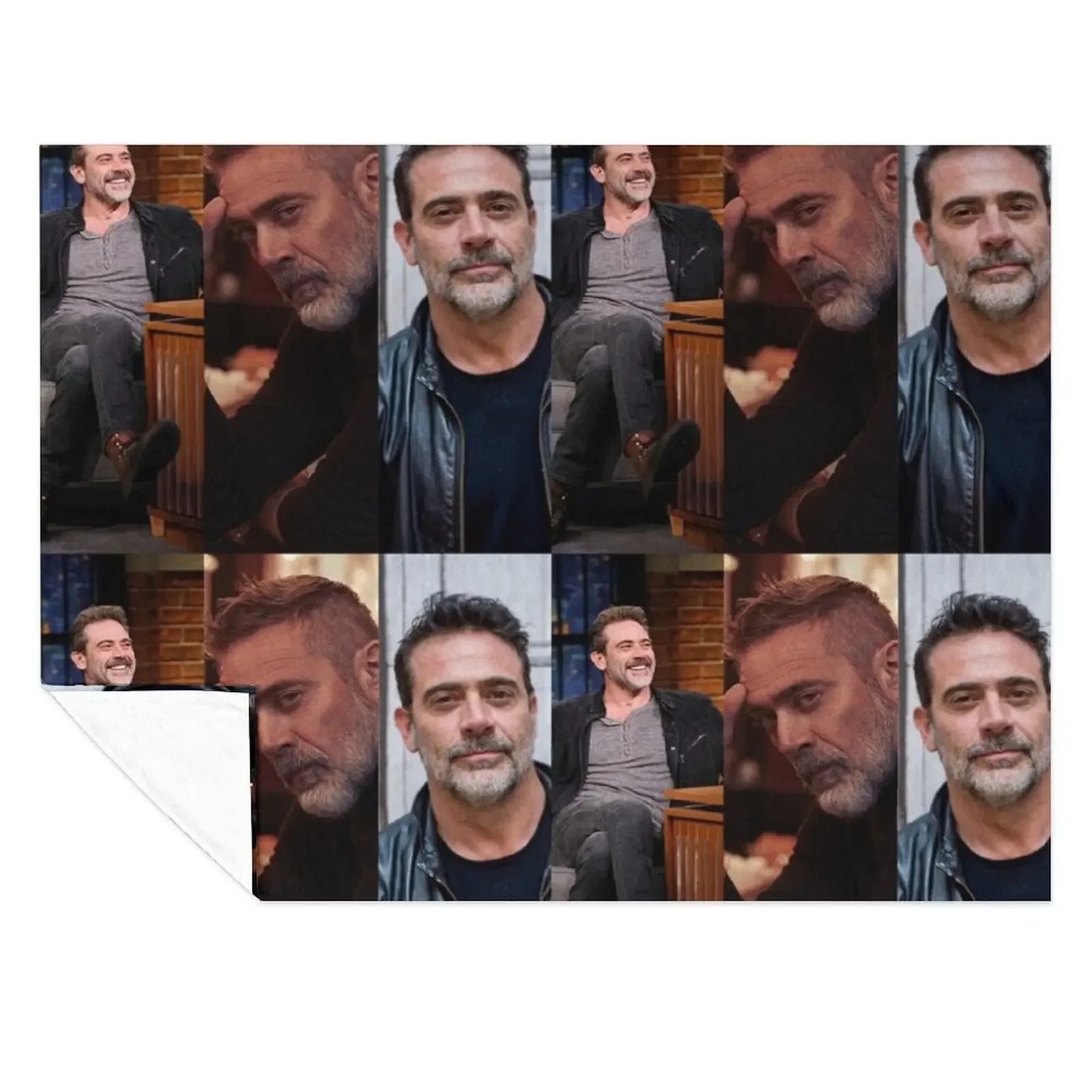 

Collage Jeffrey Dean Morgan Throw Blanket Heavy warm winter For Baby Luxury Brand Blankets