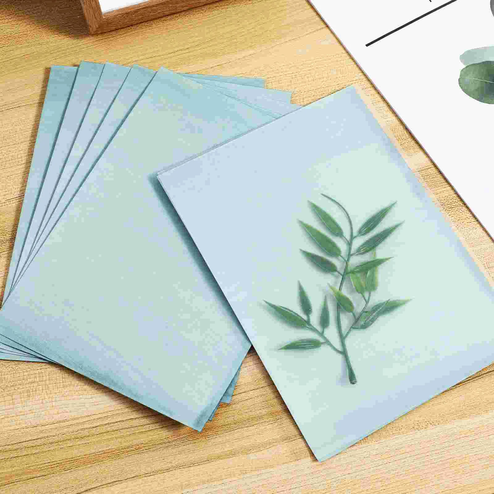 32 Sheets Printer Paper Sun Drawing Cyanotype Printing Protection Natural Fiber Supply Activated Child