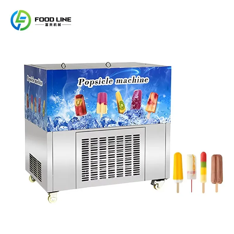 Commercial Popsicle Maker Machine with Multi Slot Stainless Steel System for Cafes Restaurants  Dessert Shops