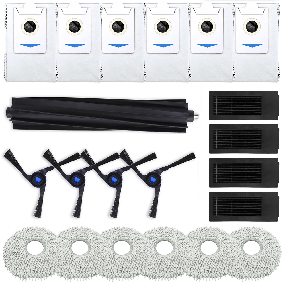 

Сменный комплект основной щетки и фильтра для Ecovacs, Deebot, X2, аксессуары для робота-пылесоса Omni
