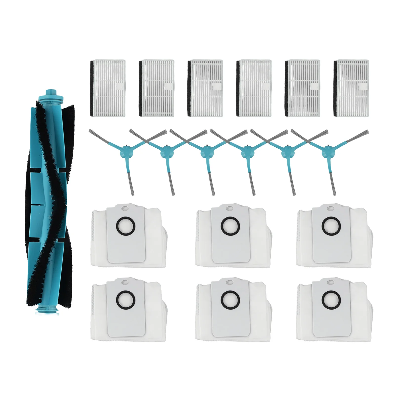 Vacuum Cleaner Filters Dust Bags Set Home Cleaning Improved Cleaning Efficiency Long-lasting Brushes Optimal Air Quality