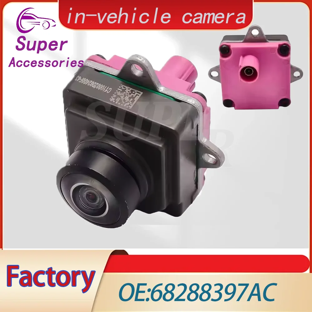 

68288397AC For Jeep Wrangler 2018-2022 2.0L 3.0L 3.6L Rear View Camera Backup Assist Parking Camera high-definition imaging