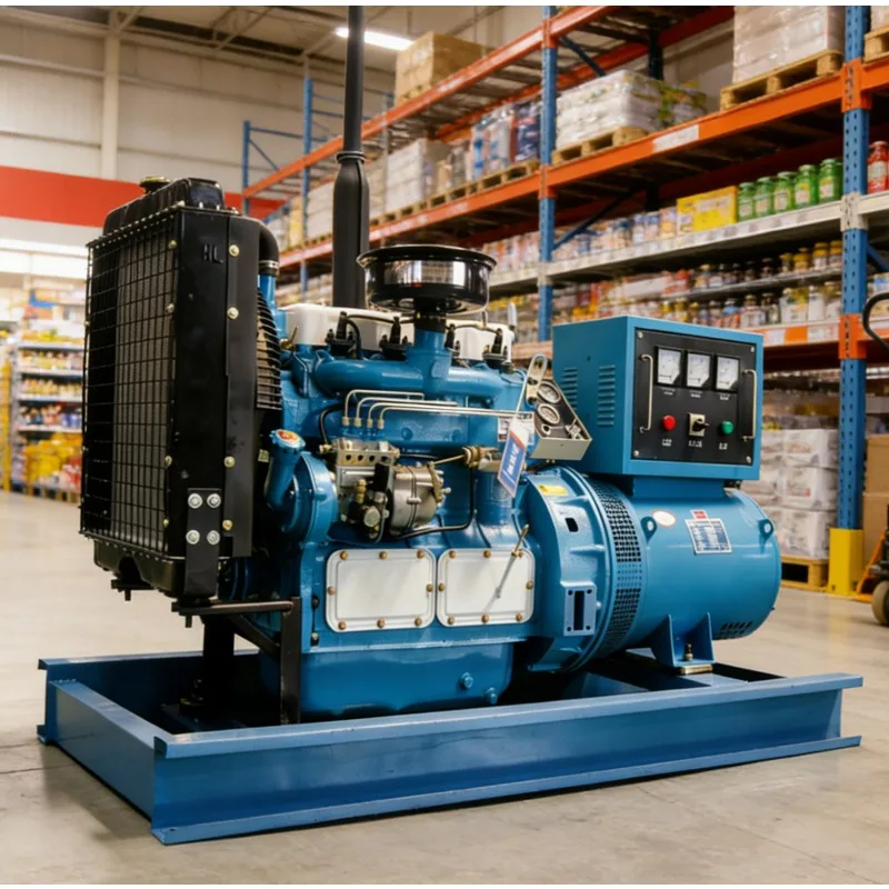 Customized Automatic Transfer Switch 5500W Diesel Power Generator for Household Emergency