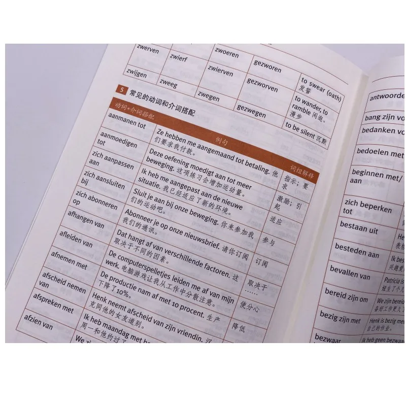 نادي المعلم الأجنبي، برنامج تعليمي القواعد الأساسية الهولندية، الكتاب المدرسي التمهيدي الهولندي