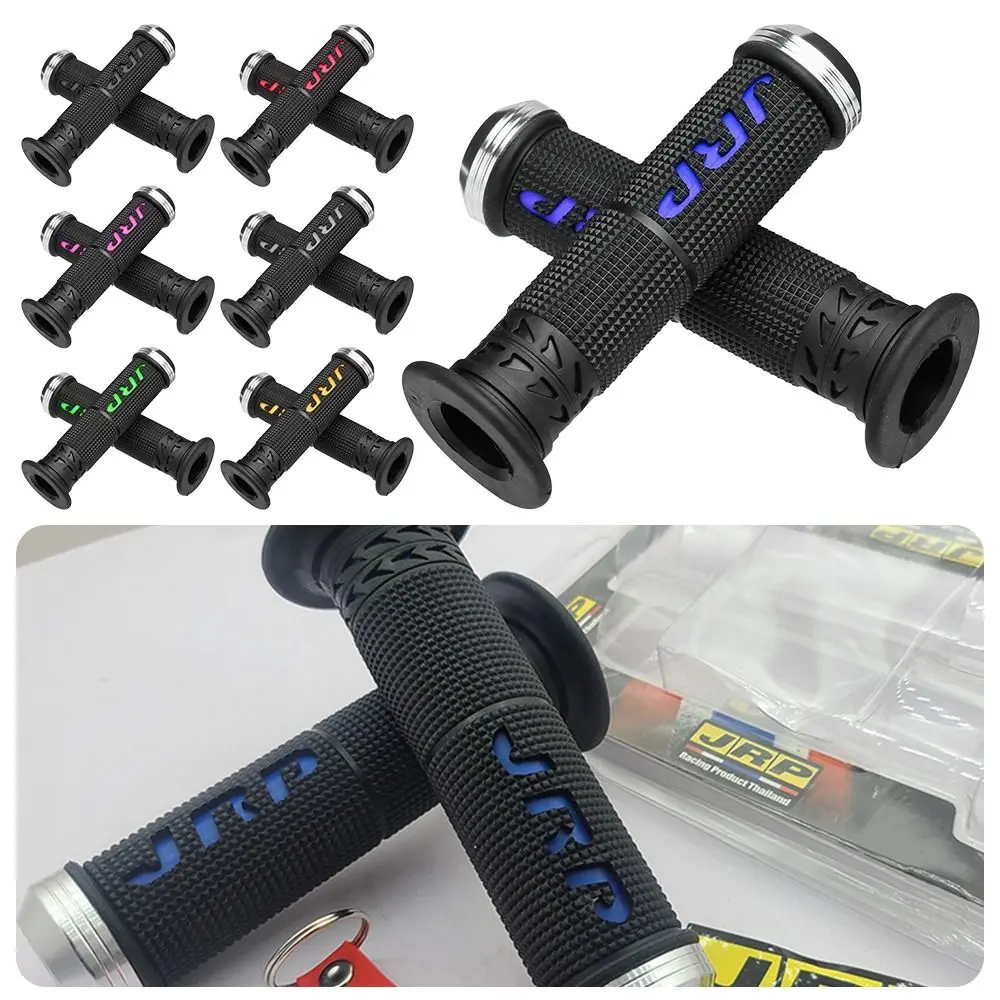 

2pcs/set Aluminum Alloy Motorbike Handlebar Grips Ergonomic Curves Antislip Finish Hand Grips Superior Control Comfort Design
