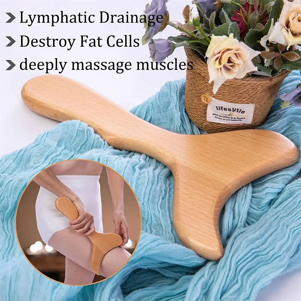 Professional Wooden Maderotherapy Kit Wood Therapy Massage Tools Complete Kit - Anti-cellulite Lymphatic Drainage Muscle Relax