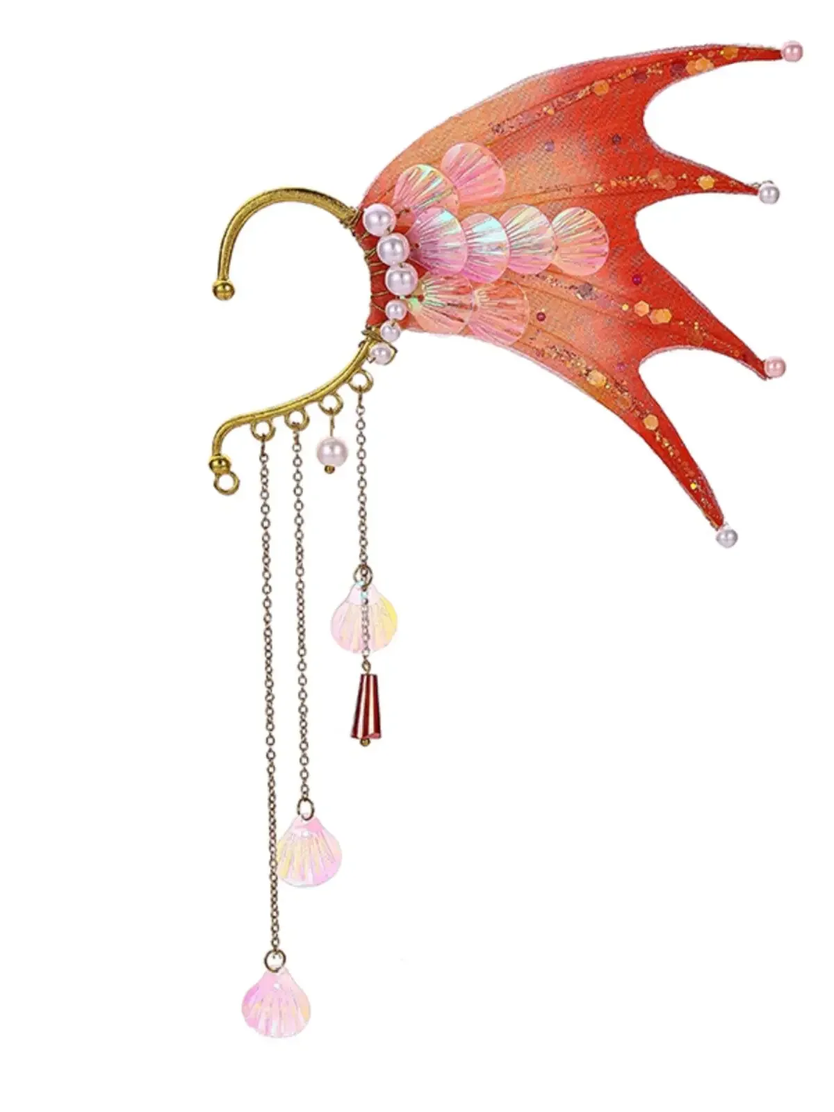 Meerjungfrau Elfenohren Kopfschmuck Prinzessin Fee Haarschmuck Studio Fotografie Requisiten Halloween Cosplay Party Kopfbedeckung