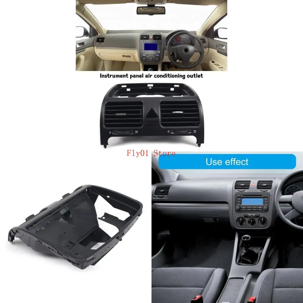 

Car Air Outlet Panel Grilles Cover Ventilations Air Condition Deflectors Grilles for MK5 2004-2009 MK5 2006- 1K0819743A