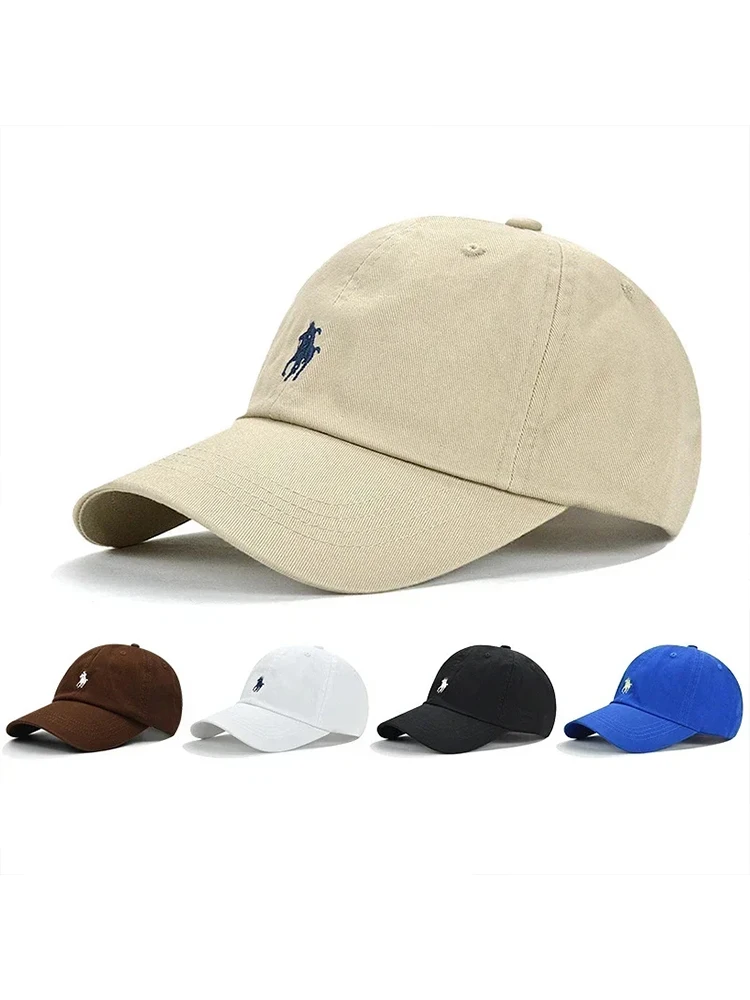 Fashion baseball caps Men's and women's golf baseball caps Curved embroidered lettering polo New trend golf caps outdoor