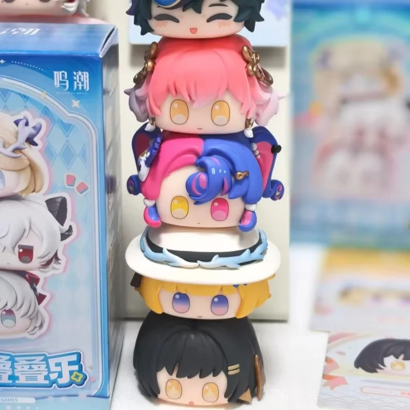 

Wuthering Waves original Blind Box Cartethyia & Cantarella Dumpling Stacking Kawaii Collectible Stackable toy Anime Figure Gifts