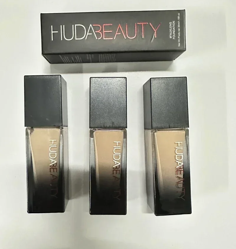 Hudas Beauty Flawless Liquid Foundation Matte Concealer Nourishing Long-Lasting Facial Makeup Concealed Breathable Cosmetics