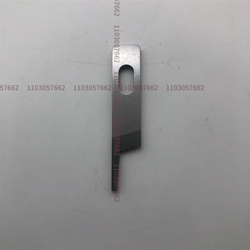 

10 шт. KR23A лезвие, прочный верхний нож H для Siruba 747, зубчатый верхний нож, зубчатое режущее лезвие для кружева, оверлок, промышленное шитье