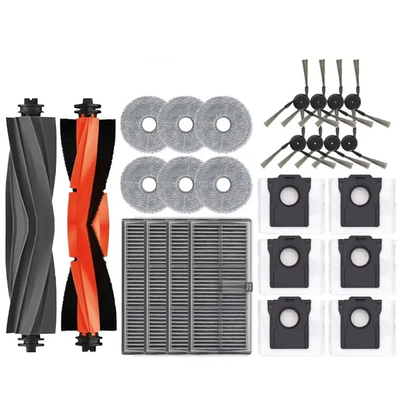 AT02-Suitable For Dreame X40 Ultra Mop Cloths Sweeping Robot Accessories And Consumables