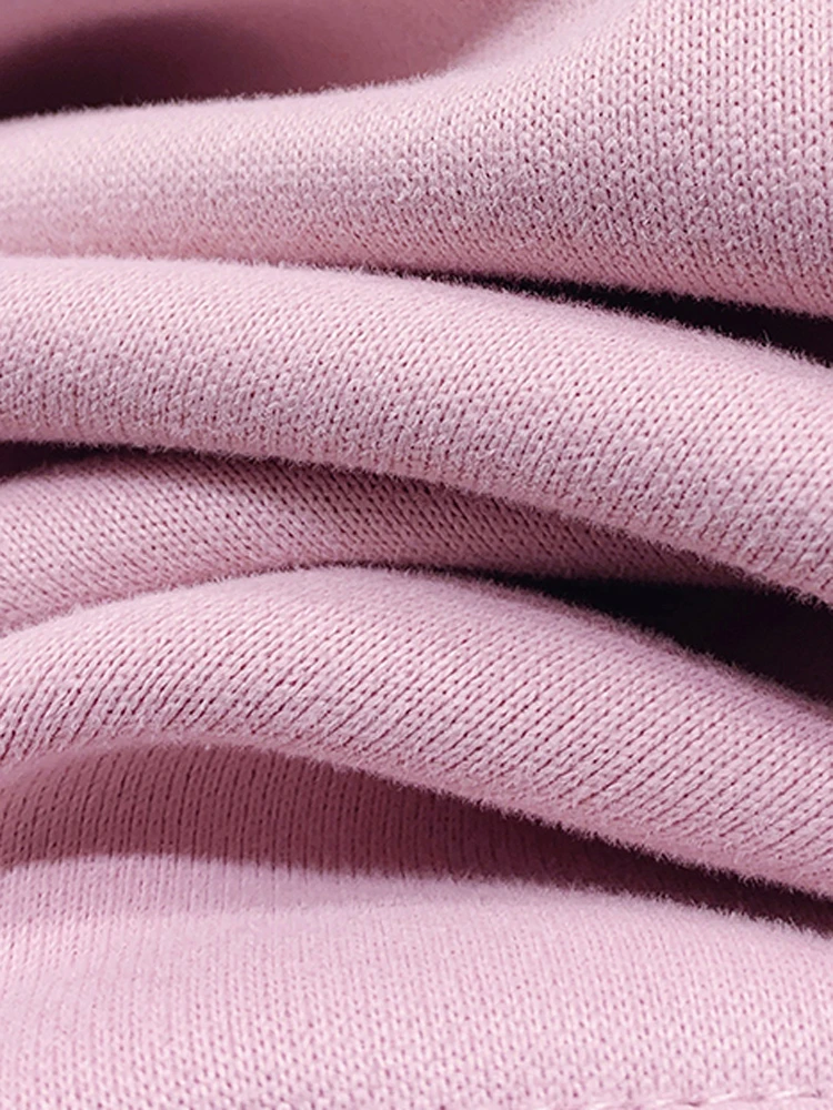 Denim Splicing POLO Collar Pullover Print Sweatshirt Zipper Fall Winter Long Sleeved Top Fake Two-piece Streetwear Style Casual