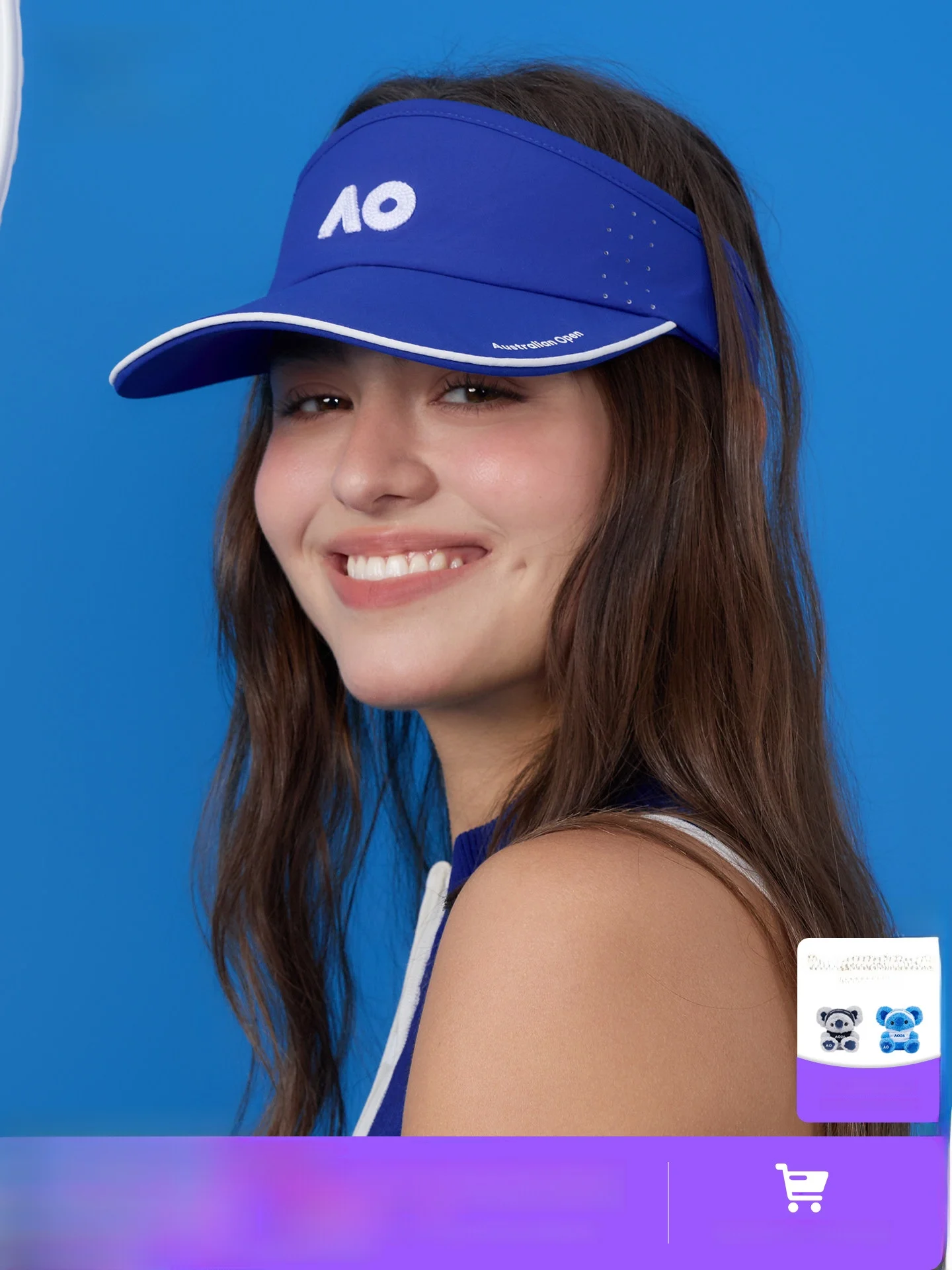 ao-classic-tennis-sport-outdoor-women's-breathable-summer-new-hat-sunshade-cap-comfortable-clear-design-adjustable-closure