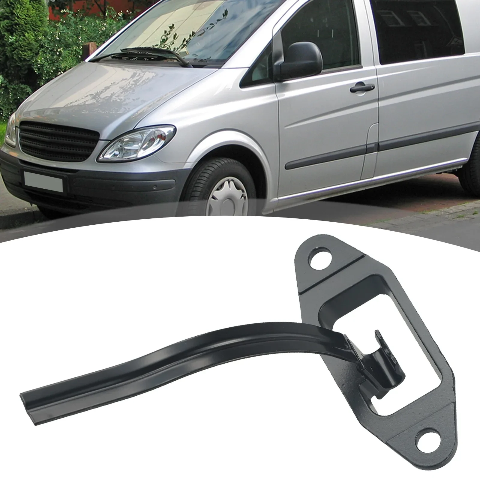 

Sale Newest Rear Door Check Strap Bracket Guide For Mercedes For Vito W639 OEM Number A6397600628 Replacement Car Accessories