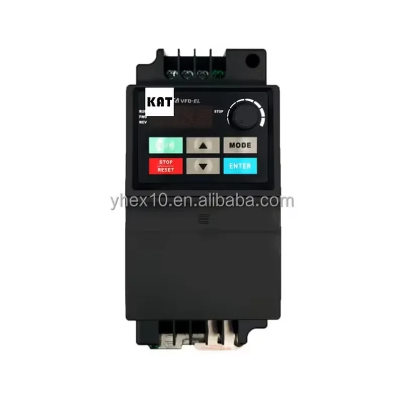 Frequency Converter Control Logic Sensorless Vector Three Phase 1.5Kw Compact Drive VFD-EL Series Inverter/AC
