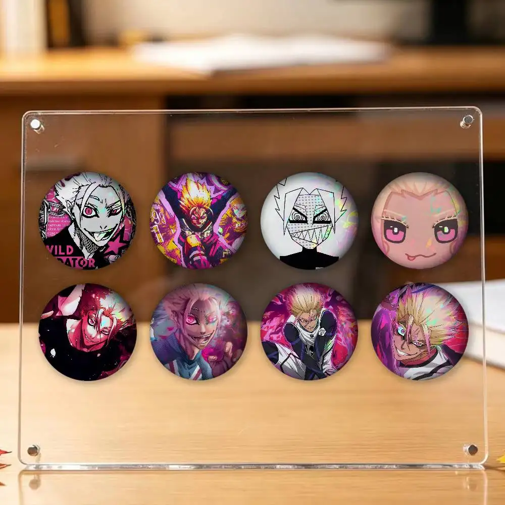 Anime Ryusei Shidou cool boy  Handmade Brooch Cartoon Cosplay Badge On Backpack Jewelry Accessories Gifts