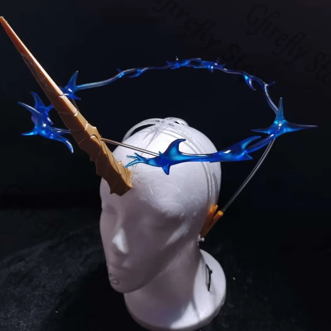 

Wuthering Waves Cartethyia Antler Headdress Prop Mascot Cosplay Costumes Props Figurine Hand Armor Accessories Ornaments