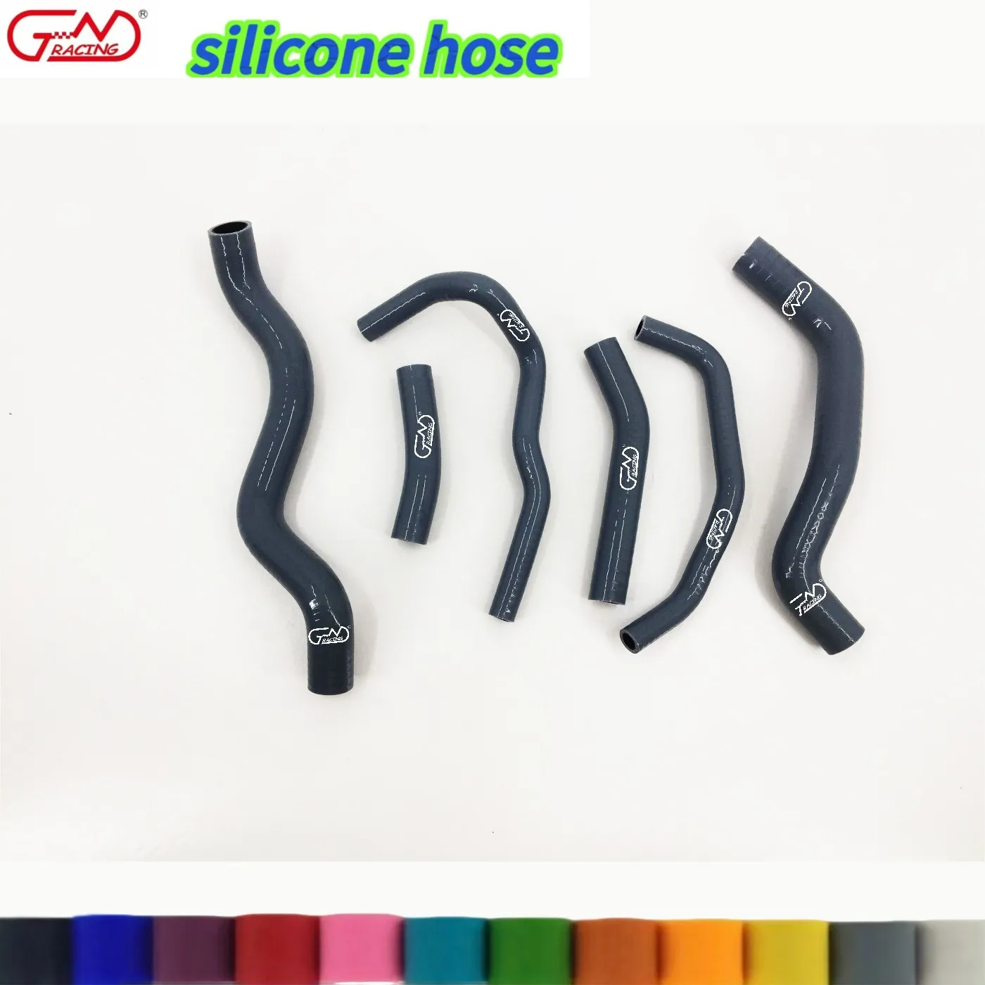 For 2003-2012 Honda CB1300 SF CB 1300 Super Four 2004 2005 2006 2007 2008 2009 Silicone Radiator Coolant Hoses Tubes Kit 6Pcs
