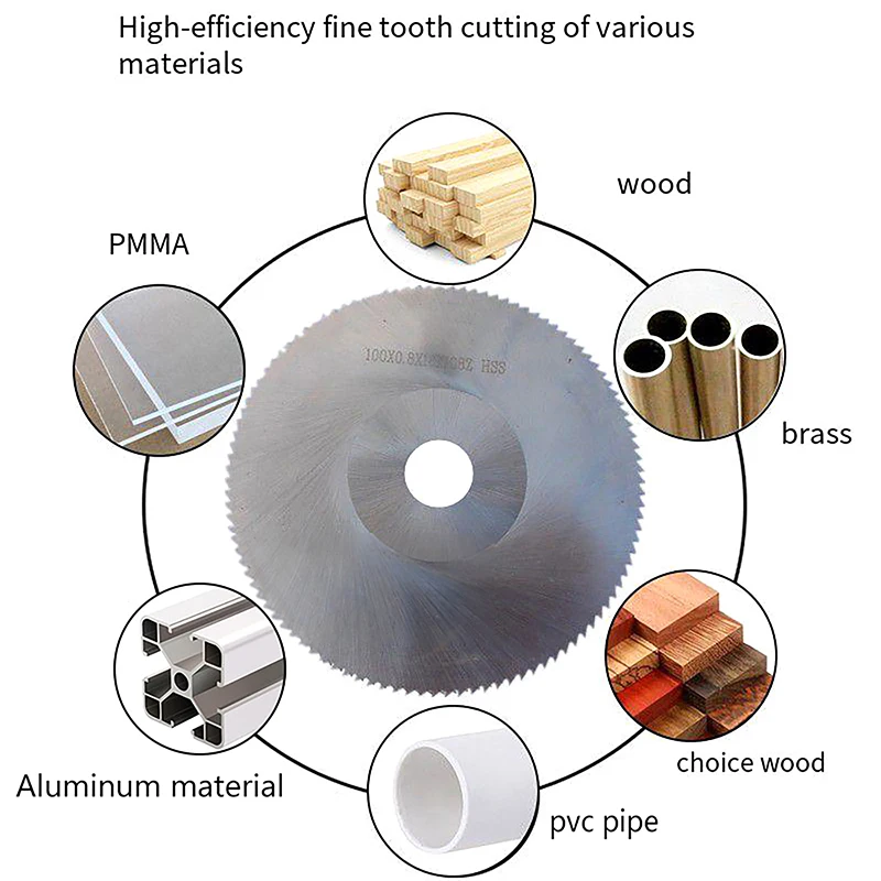 Circular Saw Blade Chainsaw Blade 2.5in 63mm Resin HSS Alloy Saw Blade 60mm Emery Saw Blade Cutting Disc Electric Saw Accessory