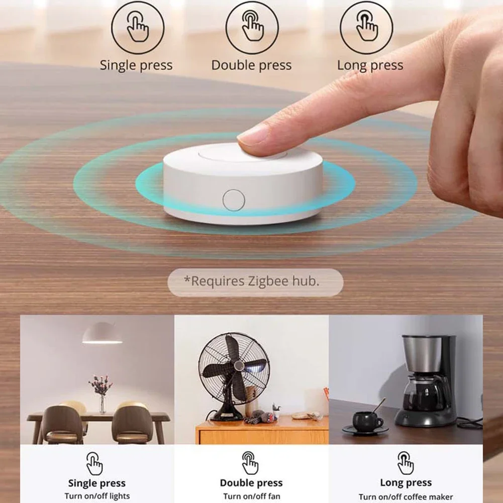 Smart Home Touch Sensor Remote Control Wi Fi Devices Weight IFTTT Wi Fi Scene Fi Devices Low Battery Notification