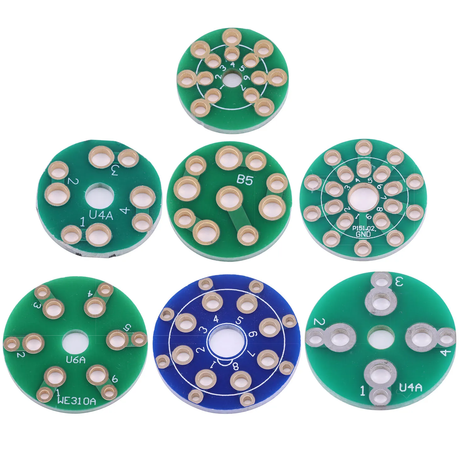 10PCS Converter Board PCB Board For CMC EIZZ 2A3 300B 807 FU7 WE310A 6X4 6AQ5 6SN7 KT88 12AU7 ECC83  Tube Socket Amplifier HIFI