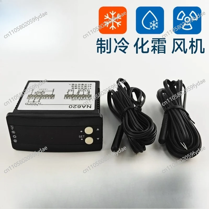 Controlador de Temperatura para Armazenamento a Frio, Sensor de Temperatura NA620 NA610 N630, Medidor de Controle de Temperatura, Termostato