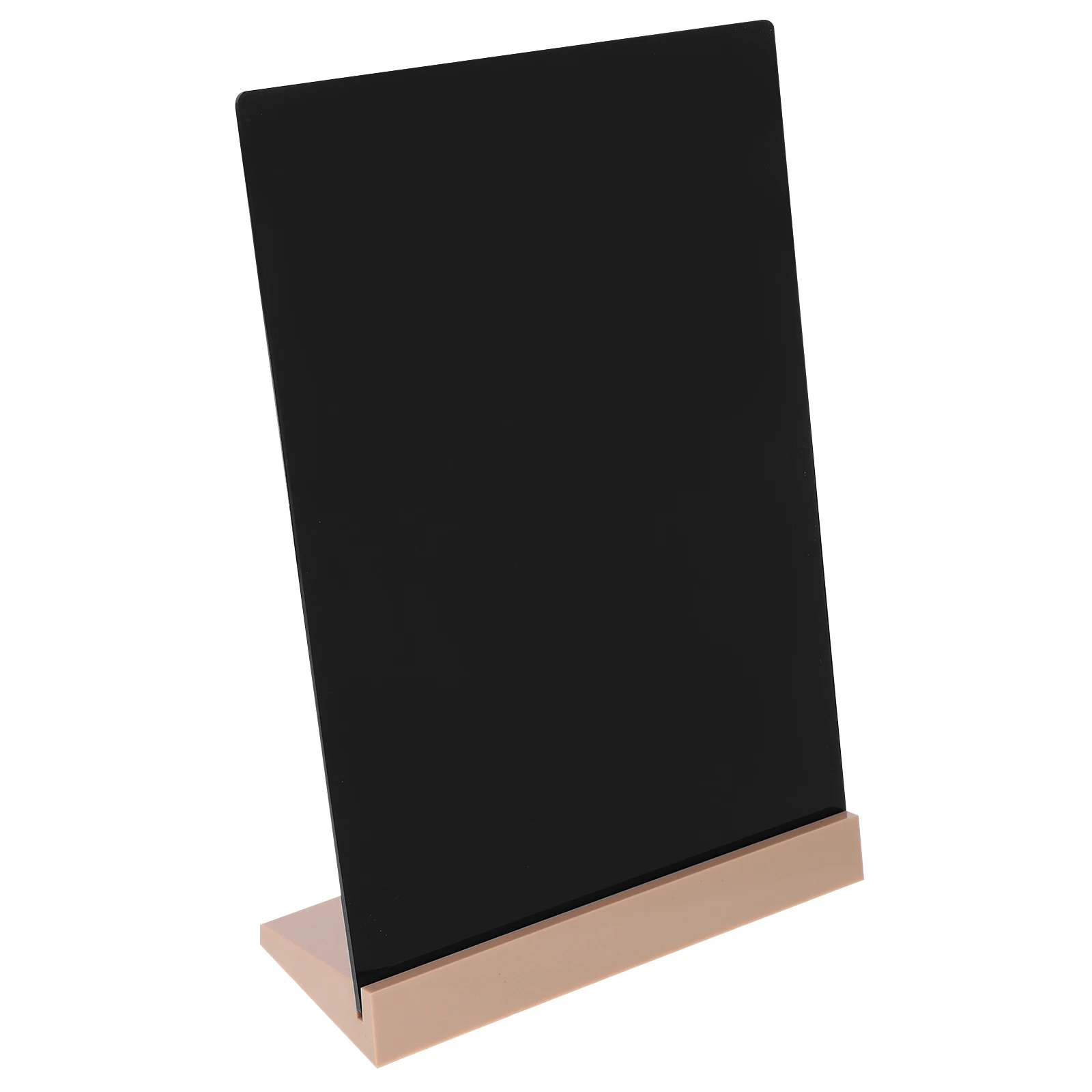 1 Juego de pizarra pequeña con soporte, decoración creativa de pizarra, tablero de mensajes para el hogar y la Oficina, aviso de escritorio, escritura de notas borrable