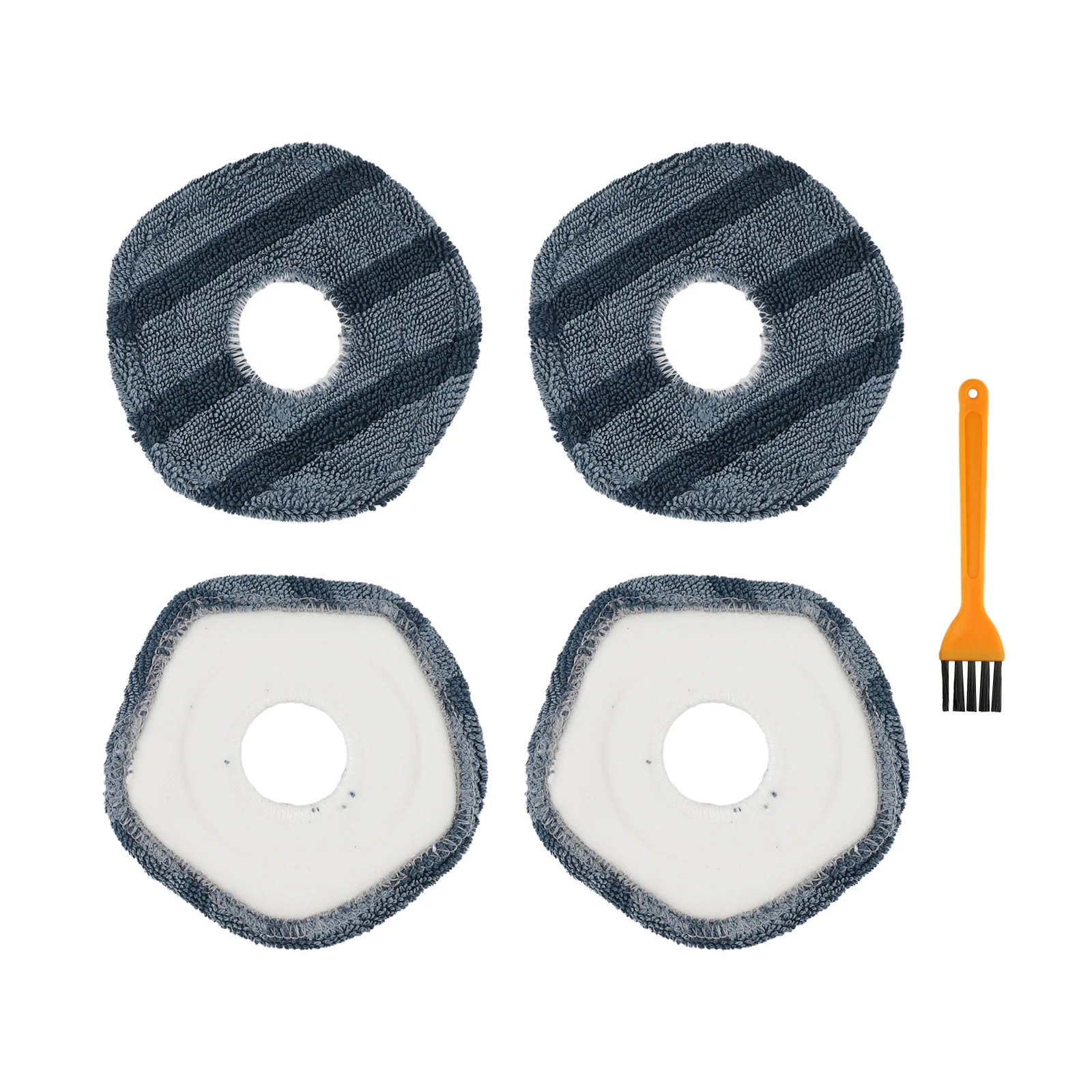 Mop Pad Solutions for Effective Cleaning of Floors with For eufy Robots Models x10 pro For Omni x9 pro 4/8 pack