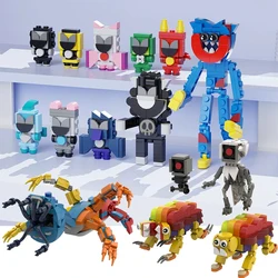 New Nightmare Critter Yarnabi Building Blocks Toy Horror Game Poppi Smile Critter Construction Toy Birthday Christmas Gift