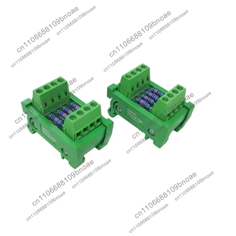 1pcs 110 ohm 1w resistor terminal block 750ω1k2k4.7k10k 100kω terminal resistor terminal block