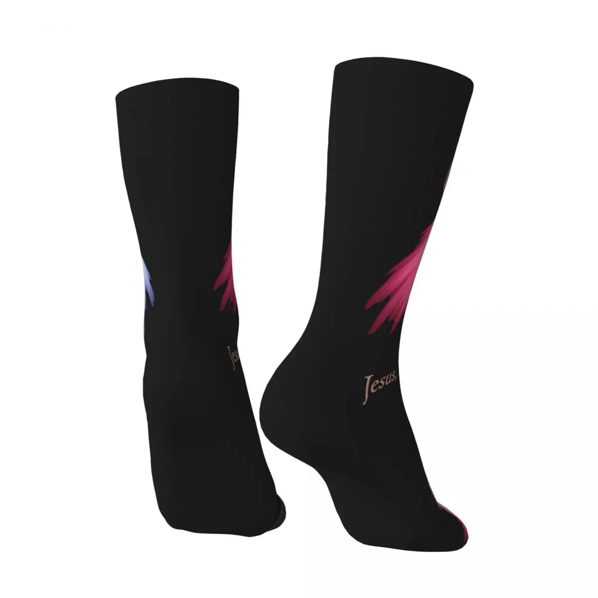 Gesรน I Trust You calze adulti uomo cattolico santo gesรน cristo calzini divertenti calzini autunno Outdoor antiscivolo regalo