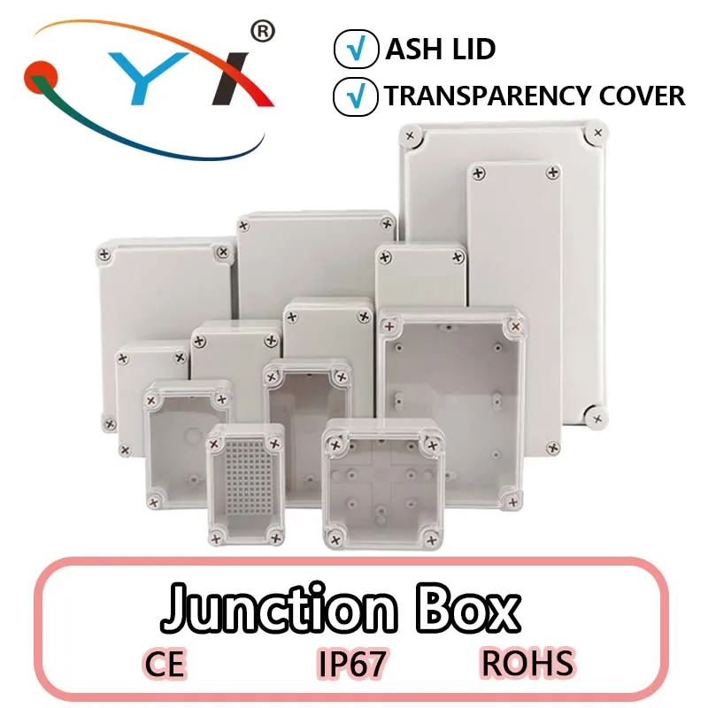 

AG Series ABS Wire Junction Box Waterproof Electronic Safe Case Plastic Boxes Plastic Organizer IP67 Waterproof Enclosure Box