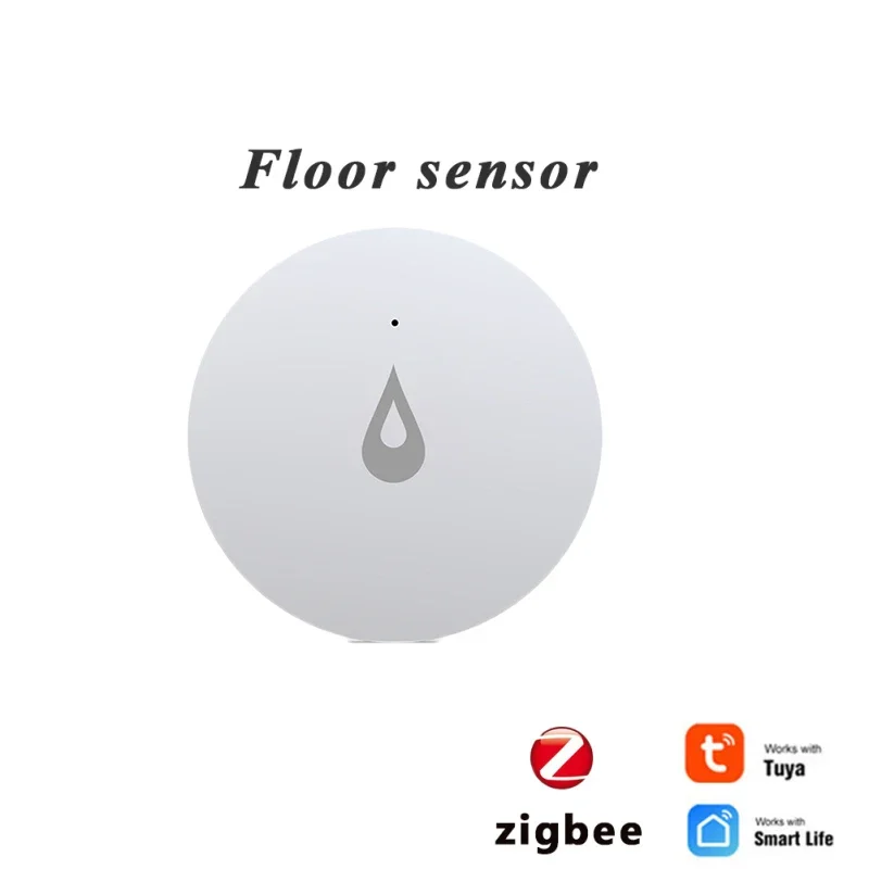 Zigbee 3.0 tuya detector de vazamento de água sensor de inundação tanque de água ligação de água completa alarme de segurança em casa inteligente suporte vida inteligente