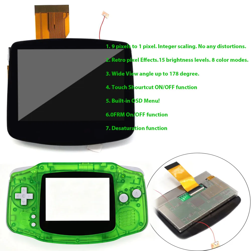 hispeedido-hd-720x480-para-gba-kits-de-pantalla-lcd-ips-laminada-v5-de-alto-brillo-repuesto-en-blanco-negro-y-gris-para-gameboy-advance