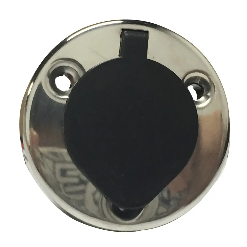

Boat Light Plug in Base 2 Prong Waterproof Nylon Socket with Tinned Wire for Marine Stern Lighting