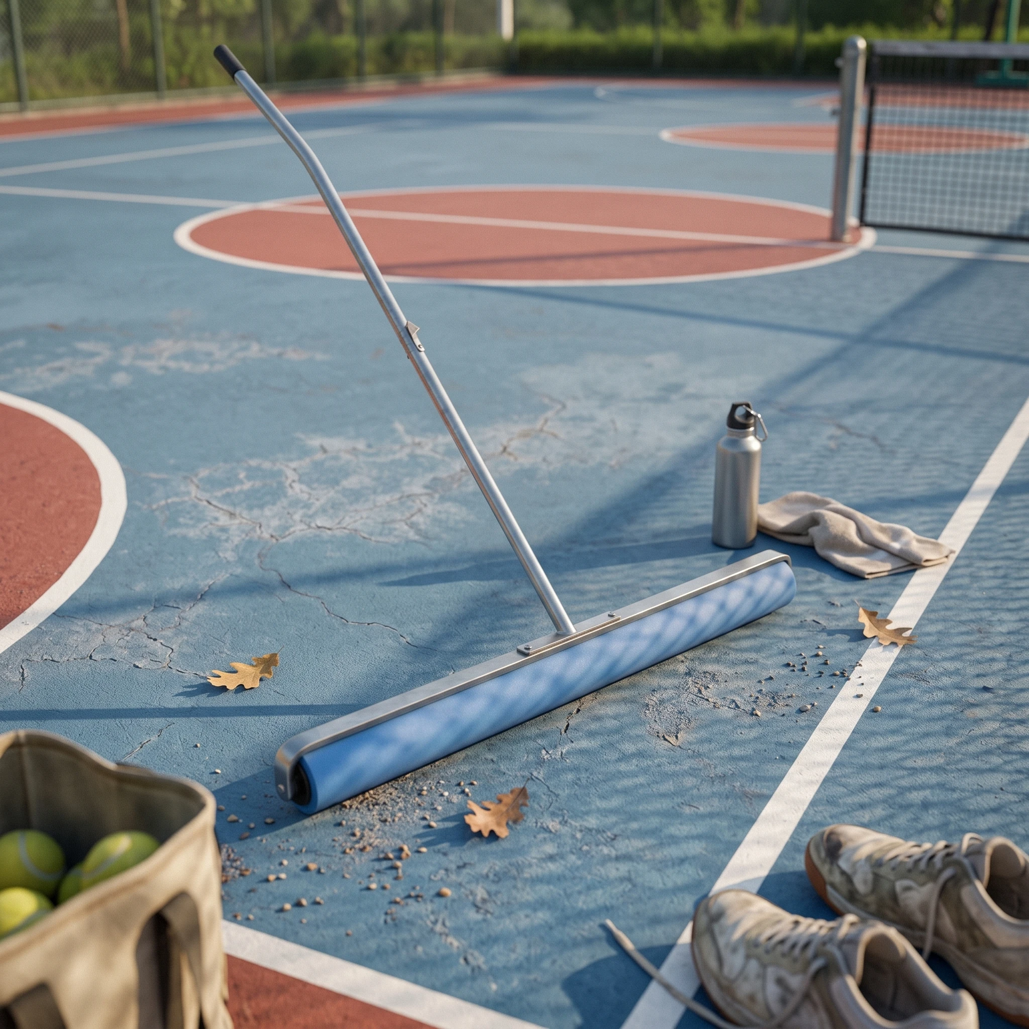 Court Water Absorber Absorbent Sponge Roller Tool Lightweight for Tennis Players, Basketball Courts, Outdoor Sports Facilities