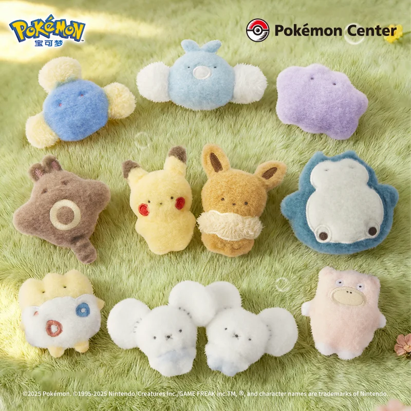 

Pokémon Plush Toys With Soft Palms - Slowpoke Snorlax Swablu Plush Dolls, Perfect As Children's Gifts And For Collection